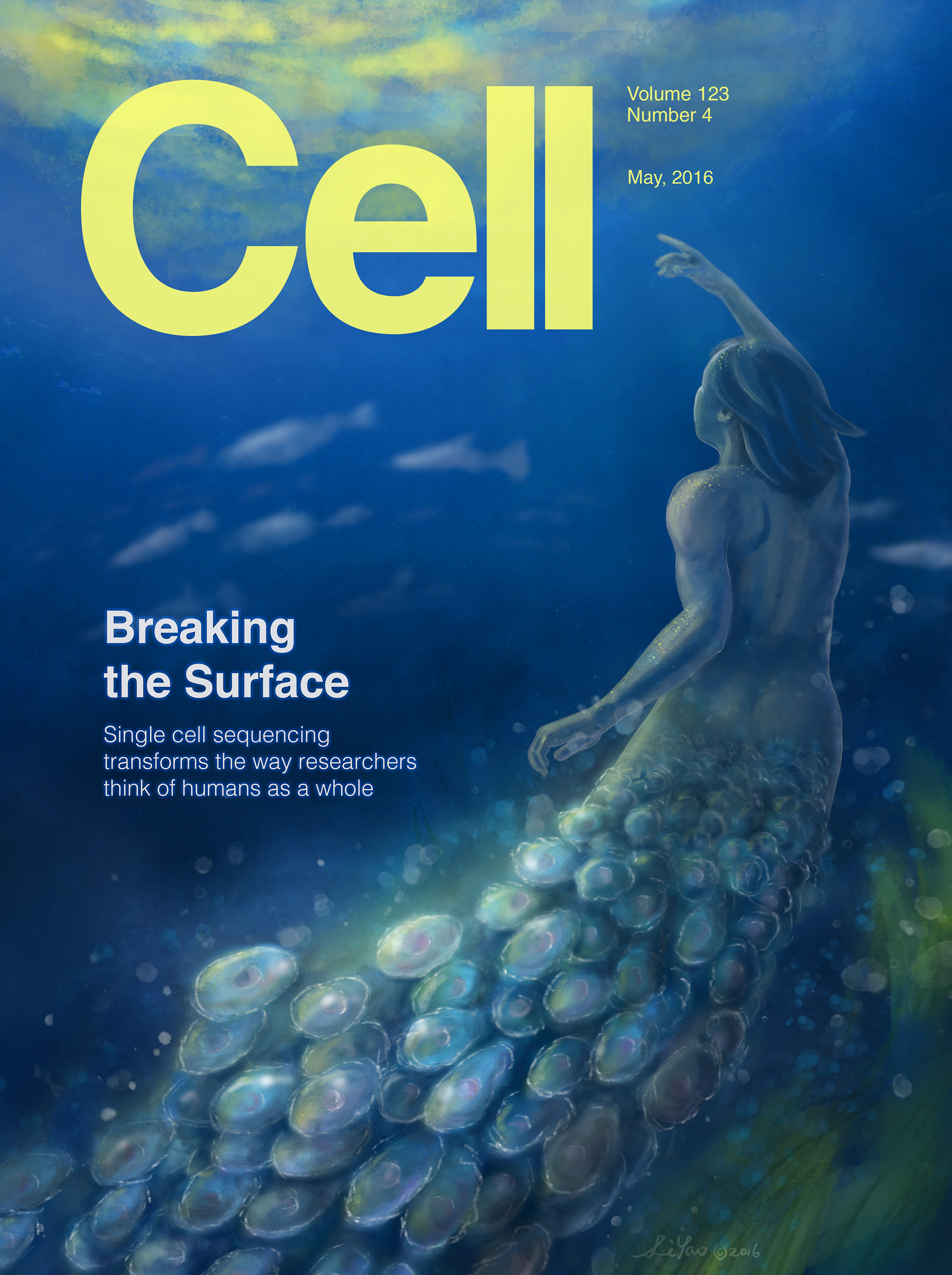 famoso postre foro Single Cell Sequencing – Cover Illustration – Li Yao
